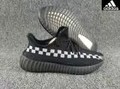 mens womens adidas boost 350 chaussures running black white lattice